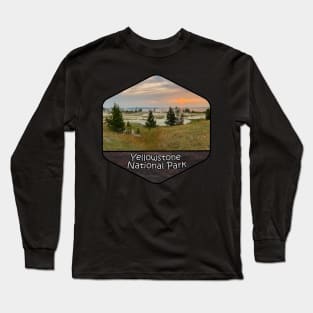 Yellowstone National Park - West Thumb Geyser Trail Long Sleeve T-Shirt